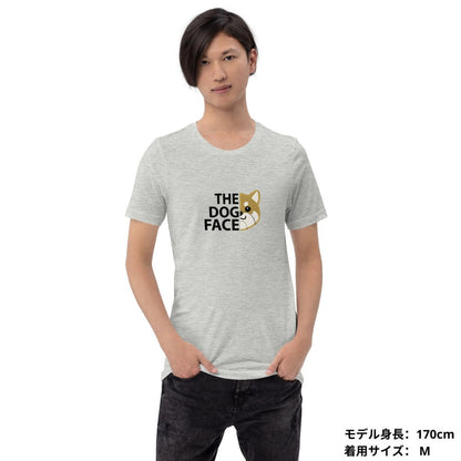 犬 tシャツ 犬イラスト 柴犬 THE DOG FACE｜アダルト&キッズサイズ