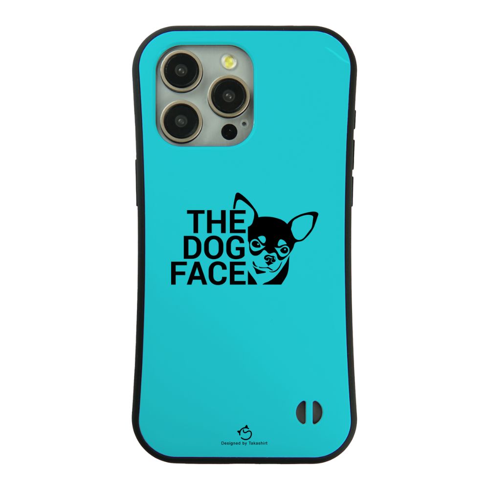 ケース いぬ 犬 イラスト チワワ THE DOG FACE   ケース iPhone8, SE2, SE3 ~ ケース iPhone16セリア