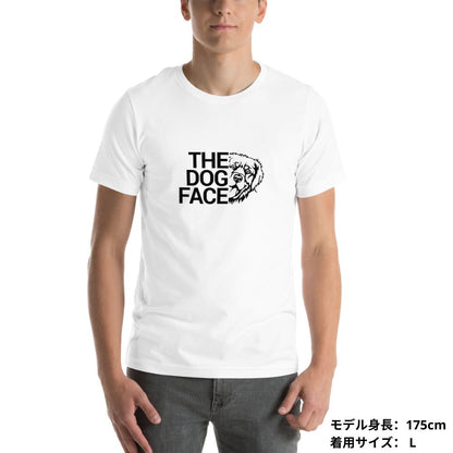 犬 tシャツ 犬イラスト ゴールデンレトリバー THE DOG FACE｜アダルト&キッズサイズ