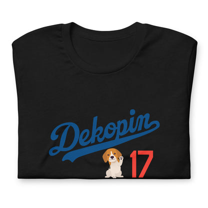 デコピン 犬tシャツ いぬ コーイケルホンディエイラスト 大谷 Dekopin