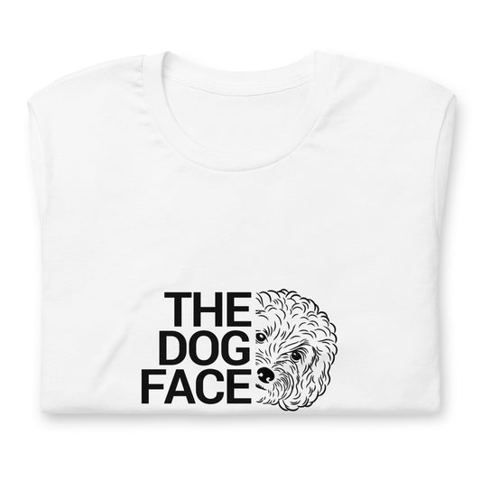 犬 tシャツ 犬イラスト プードル THE DOG FACE｜アダルト&キッズサイズ