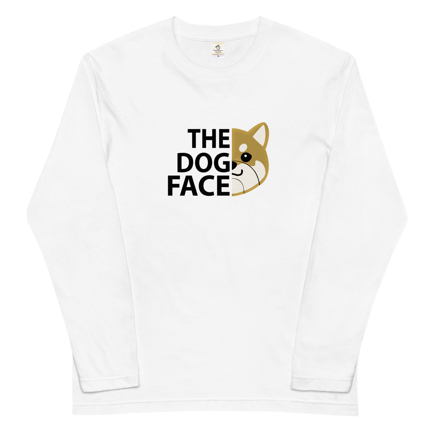 犬 tシャツ 犬イラスト 柴犬 THE DOG FACE｜アダルト&キッズサイズ