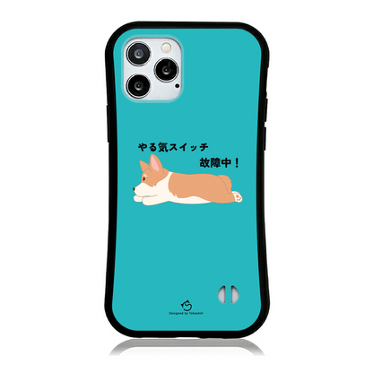 ケース いぬ犬イラストCorgi犬 コーギー犬 やる気 スマホ ケース iPhoneXR ケース iPhoneXS/X ケース iPhoneSE3/SE2/8