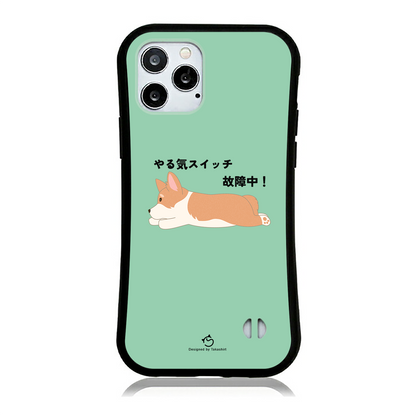 ケース いぬ犬イラストCorgi犬 コーギー犬 やる気 スマホ ケース iPhoneXR ケース iPhoneXS/X ケース iPhoneSE3/SE2/8