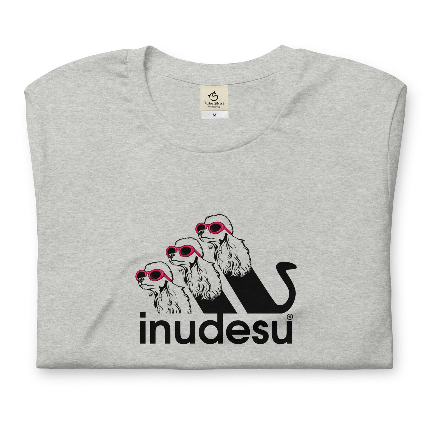 犬 tシャツ 犬イラスト  プードル INUDESU｜アダルト&キッズサイズ