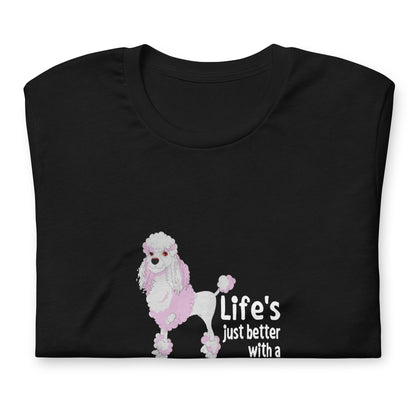 犬 tシャツ 犬イラスト トイプードル ベター｜アダルト&キッズサイズ